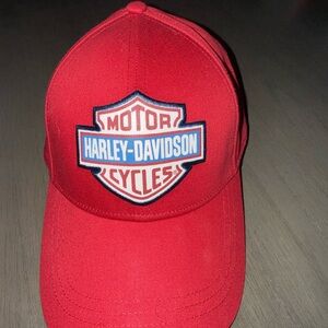 Harley-Davidson Bold Red Baseball Cap